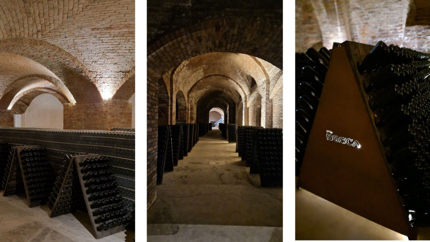 Underground wine cellars Piedmont