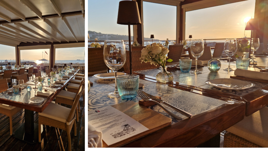 exclsuive dinner beach sorrento
